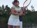 Mio Takahashi   Erika Mishino  Marika Tsutsui in Booby Wives Go Tennis School 